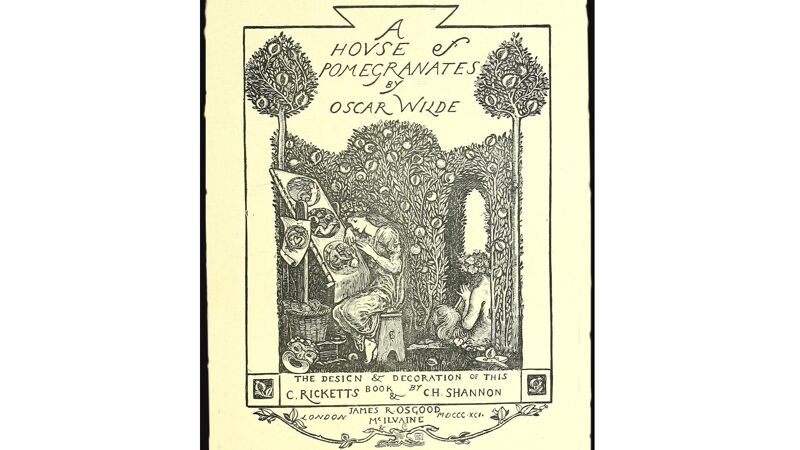 Titelblad van Oscar Wilde: A house of pomegranates