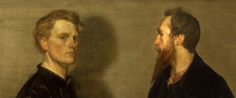 Charles Shannon: zelfportret en Charles Ricketts
