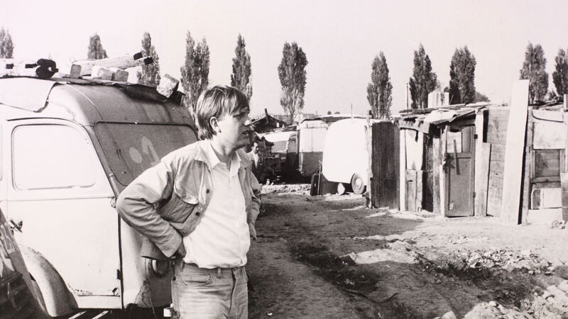Jef Cornelis tijdens de opnamen van 'Waarover men niet spreekt' (1968)