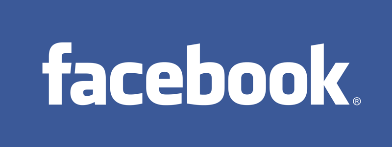 Het Facebook-logo van 2005 tot 2015