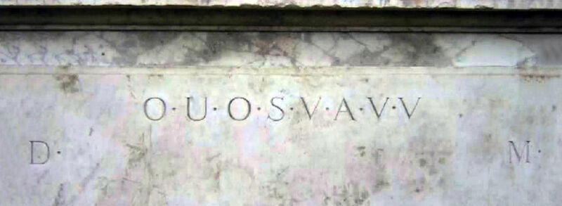 De inscriptie op The Shepherd's Monument