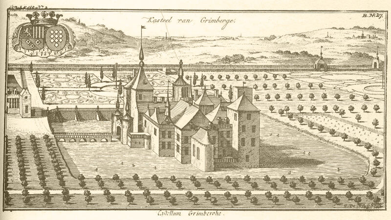 'Castellum Grimberghe', 1705
