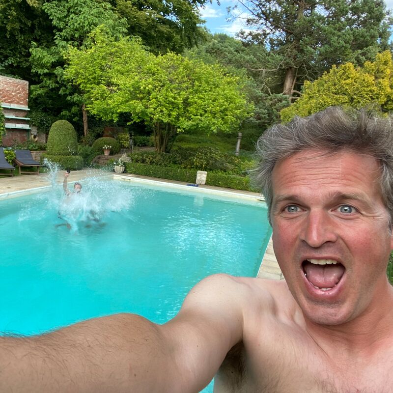 Dag acht zit erop dus de stappers kunnen wel wat afkoeling gebruiken!