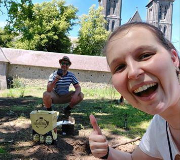 De heilige graal gevonden! Veel plezier ermee, Christophe en Larissa!