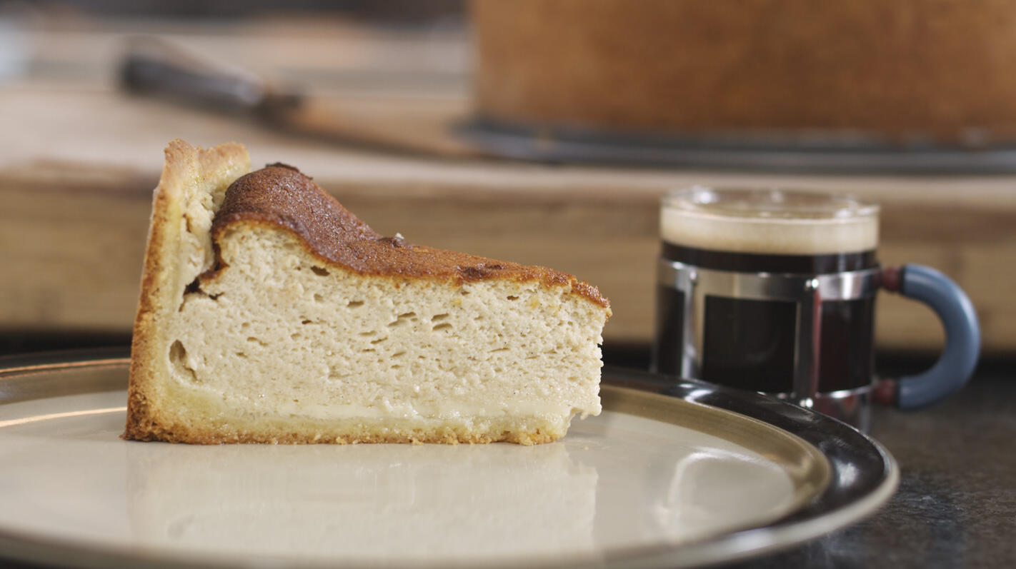 Kaastaart met koffie-aroma