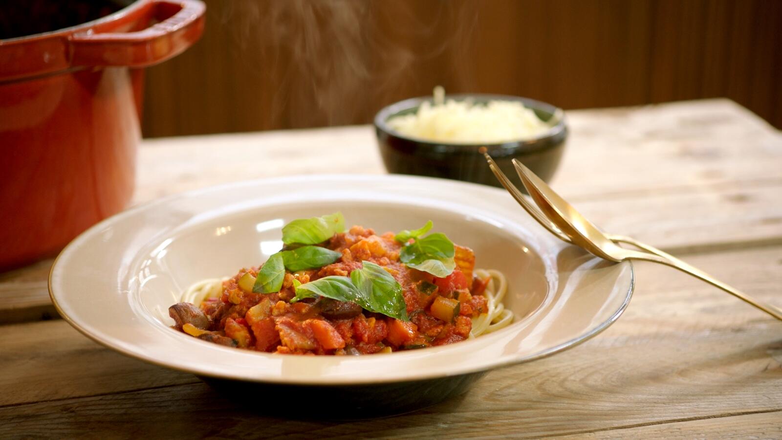 Vegetarische Pasta Dagelijkse Kost