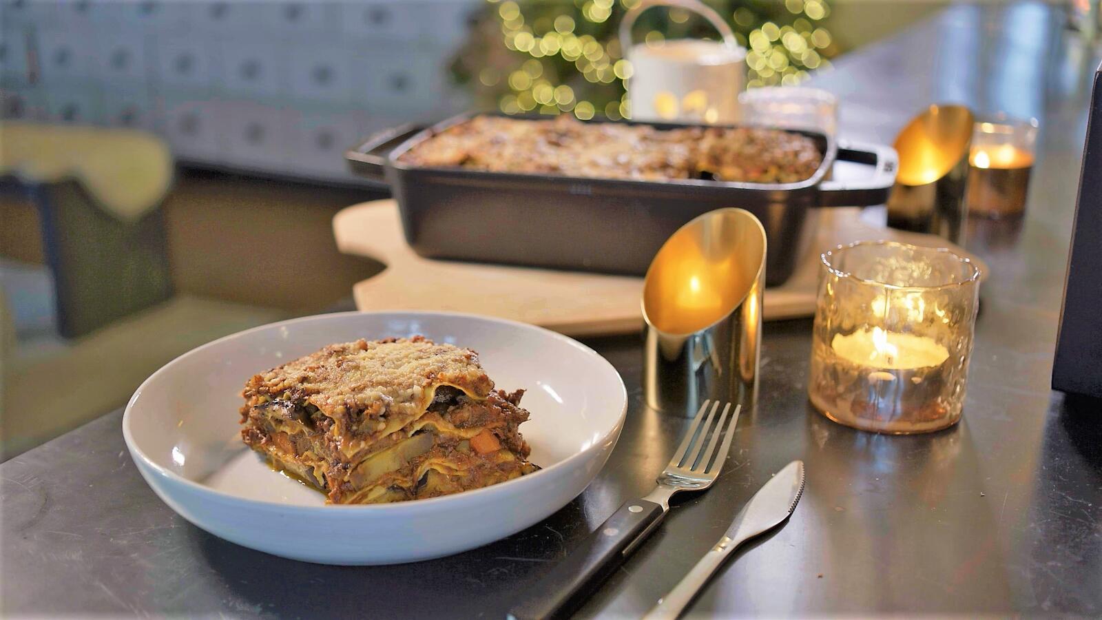 Lasagne Met Rag En Aubergine Dagelijkse Kost