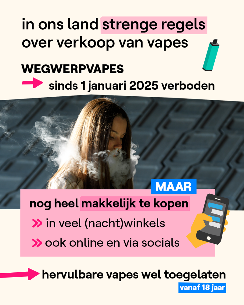 Te veel nicotine, zware metalen en verslavende drug 'spice': vapes nog schadelijker dan gedacht | nws.nws.nws