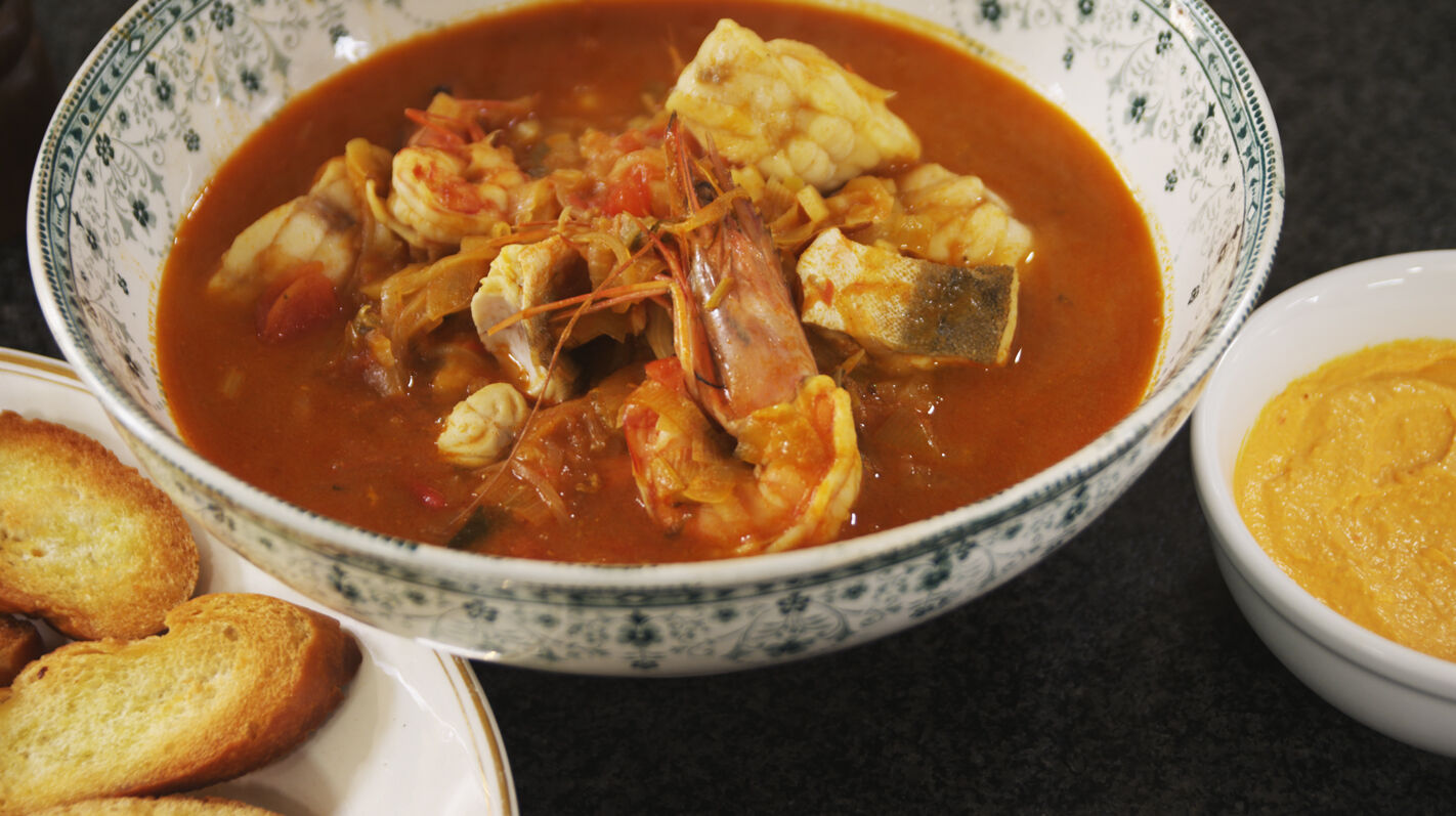 Bouillabaisse met rouille-image
