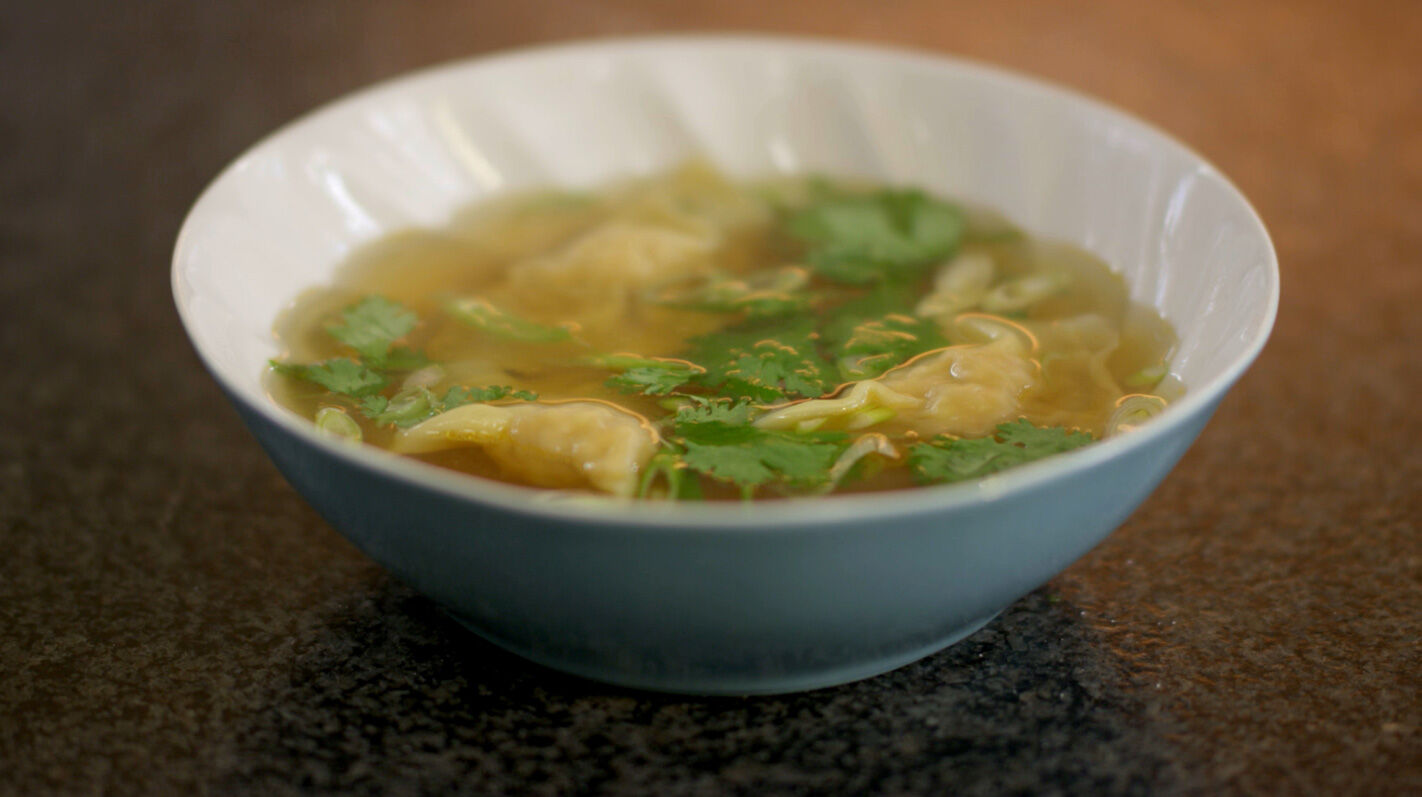 Heldere wontonsoep-image