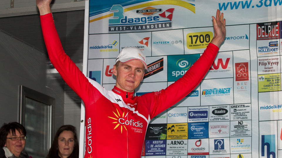 Est verrast Vandewalle in WestVlaanderen wielrennen sporza