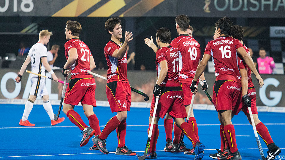 Red Lions Gaan Op En Over Duitsland Naar De Halve Finales Wk Hockey Sporza