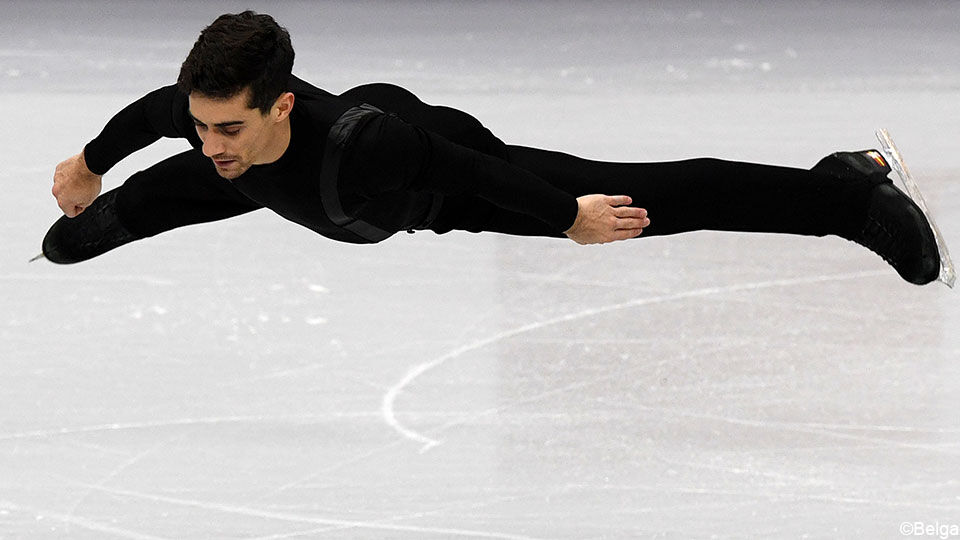 Spaanse Kunstschaatser Fernandez Zwaait Af Met 7e Europese Titel Op Rij Kunstschaatsen Sporza