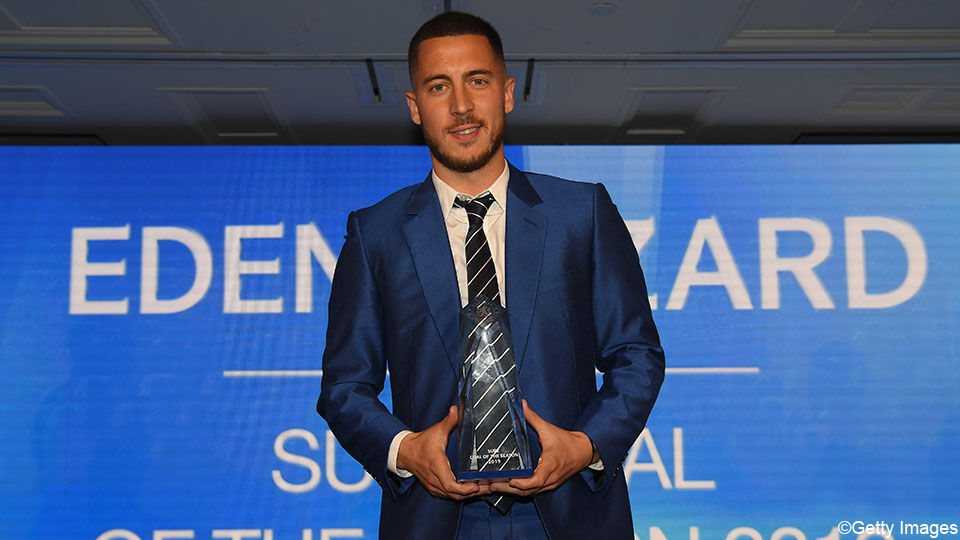 Eden Hazard heerst op Chelsea Awards en zaait verwarring ...