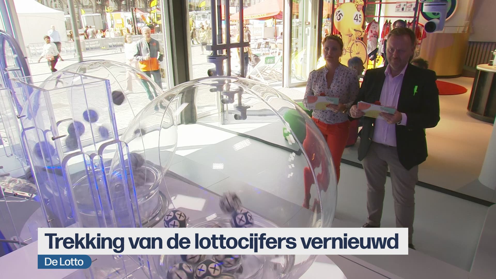 glans Om toevlucht te zoeken vragen Een trekking van de Lotto zien? Het kan voortaan live in Brussel | VRT NWS:  nieuws