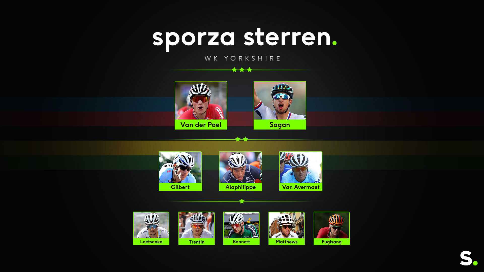 Sporza-sterren: Van der Poel en Sagan zijn topfavoriet ...