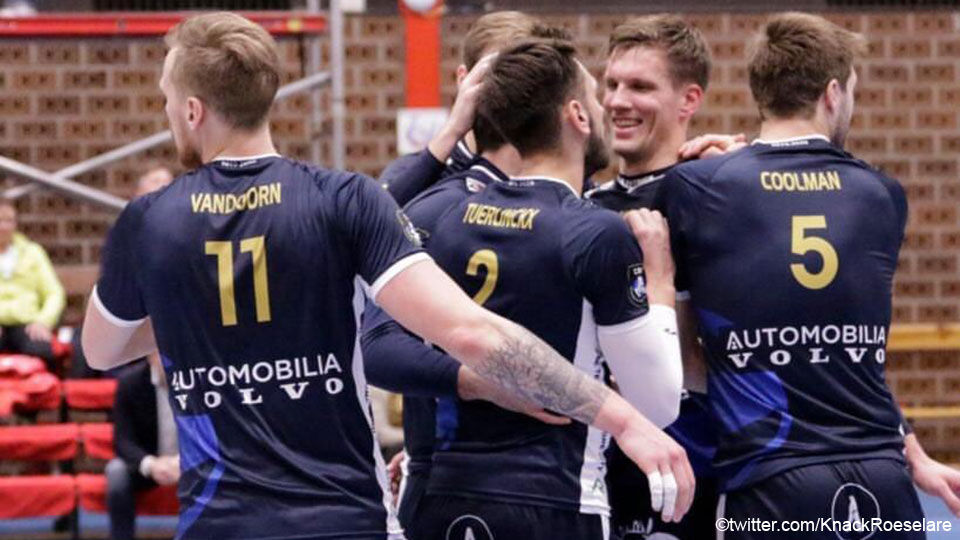 Volleybal: top 3 Aalst, Maaseik en Roeselare lost elkaar van geen vin - Sporza.be