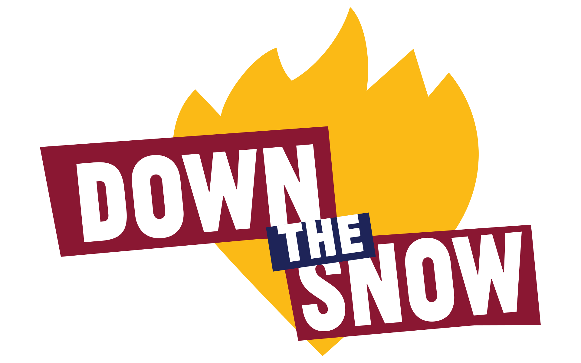 Down the snow