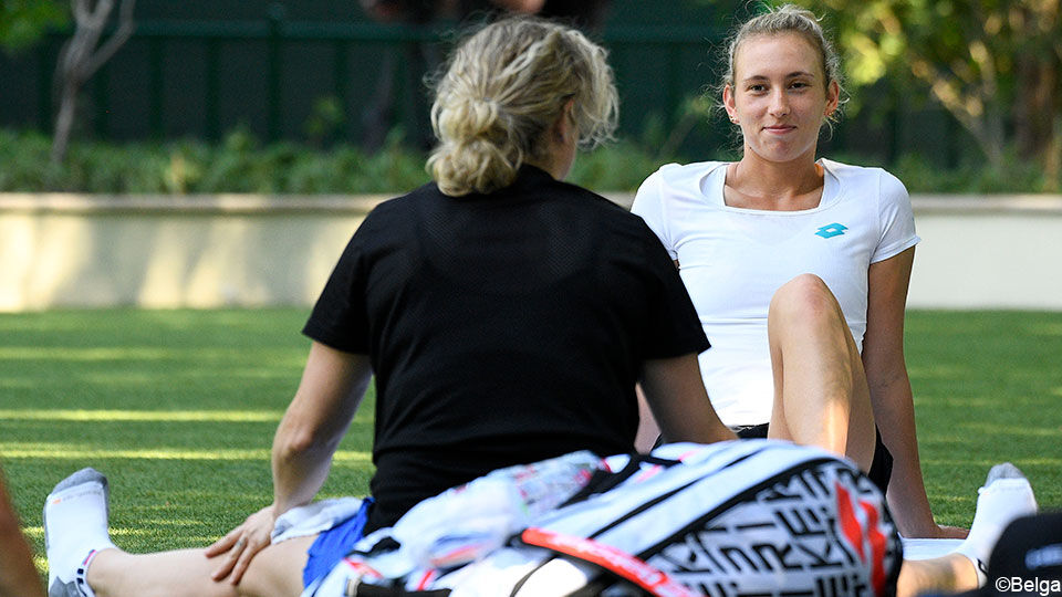 Elise Mertens: "Ik had niet verwacht dat Clijsters al zo ...