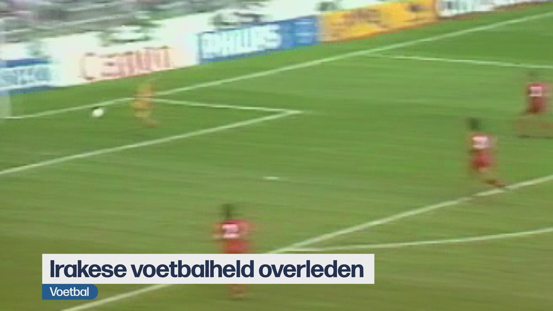 Irakees Die Tegen Belgie Scoorde Op Wk 1986 Is Overleden Aan Coronavirus Buitenlands Voetbal Sporza