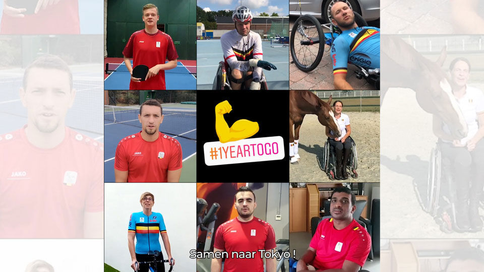 Paralympiers Tellen Af Naar Tokio De Motivatie Is Sterker Dan Ooit Paralympische Spelen Sporza [ 540 x 960 Pixel ]