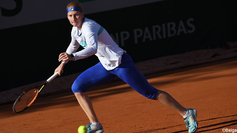 Alison Van Uytvanck improves his level and is in the 2nd round Roland Garros |  Roland Garros