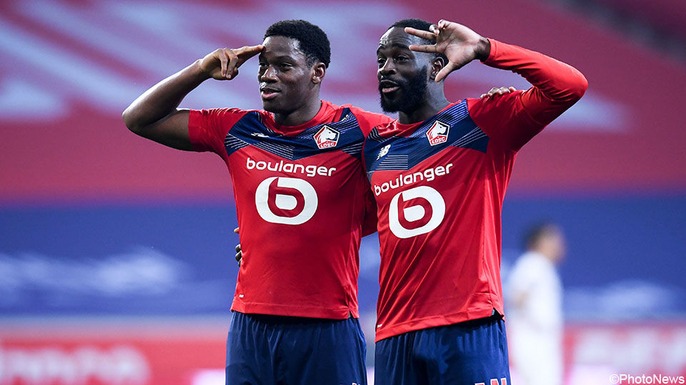 Lille blijft de Ligue 1 aanvoeren dankzij Jonathan David | Ligue 1 Uber Eats 2020/2021 | sporza
