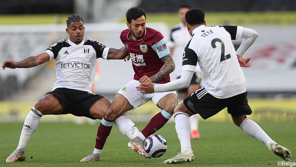 Burnley doet de deur dicht: Fulham degradeert naar The ...