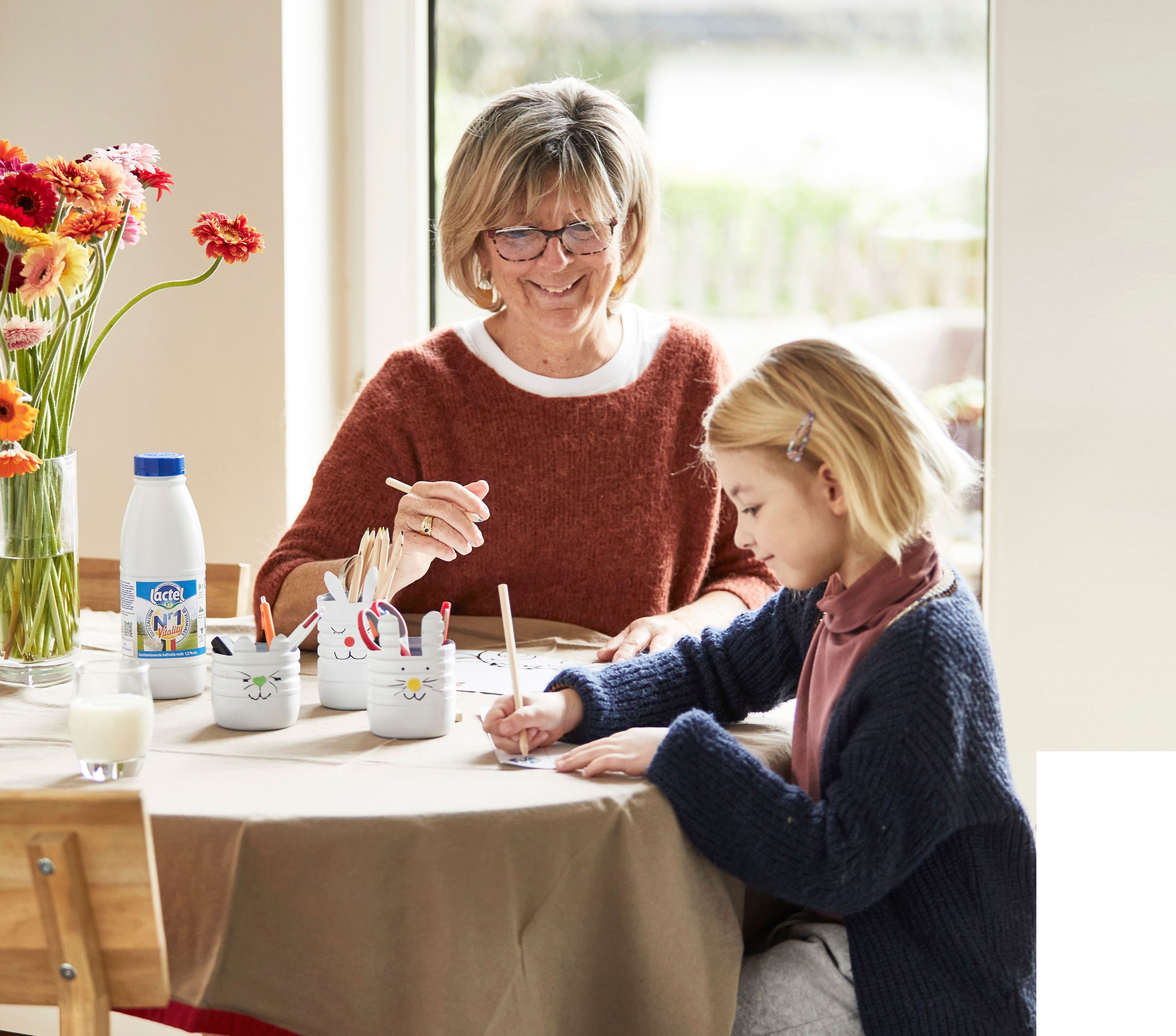 Melk van Lactel draagt bij tot een gezond eetpatroon