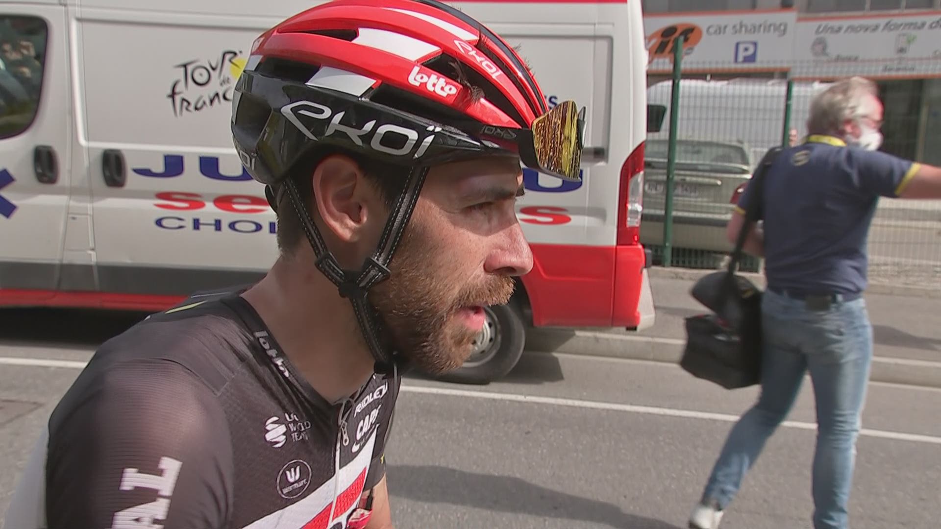 De Gendt Dit Was Nog Eens Met De Benen Van Vroeger Tour Sporza