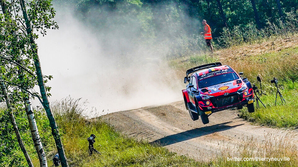 Thierry Neuville finishes 8th after 1.64 km sprint in Estonia |  rally