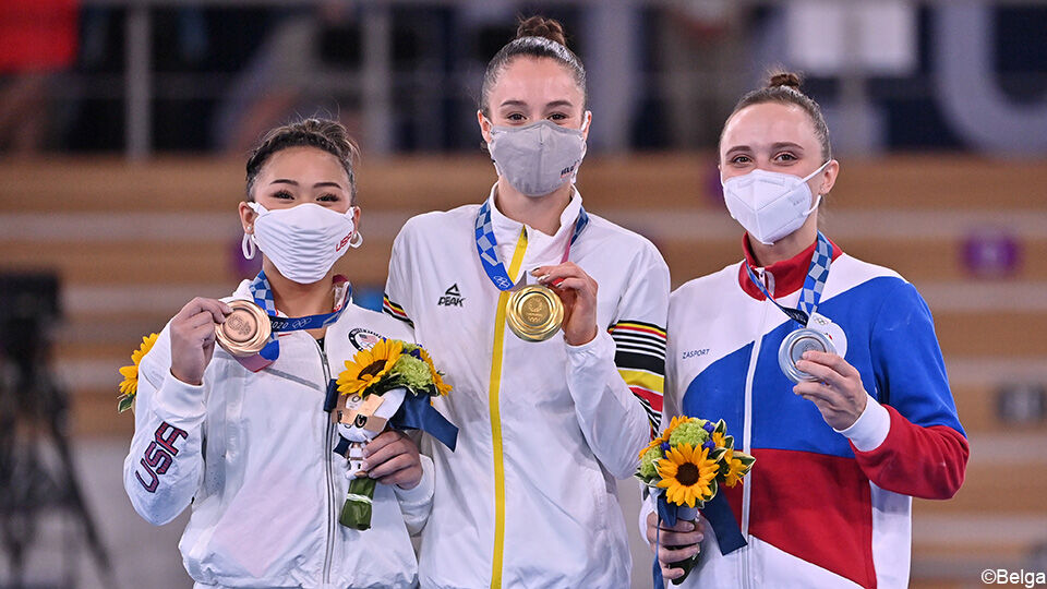 Brabançonne weerklinkt in Tokio voor gouden Nina Derwael ...