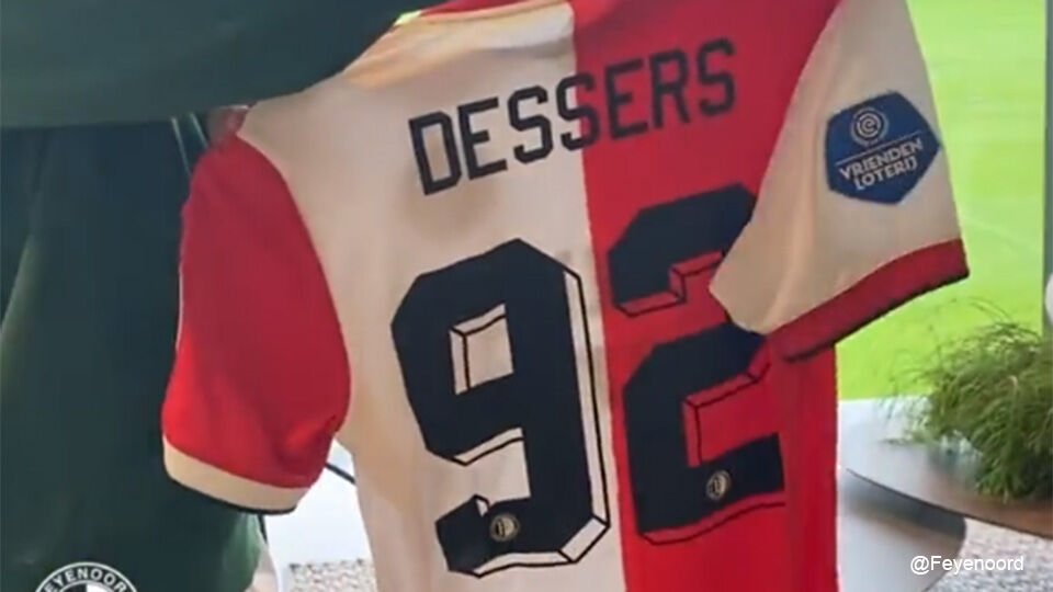 “Can I still change?”: Cyriel Dessers receives jersey number 92 from Feyenoord |  Remarkable