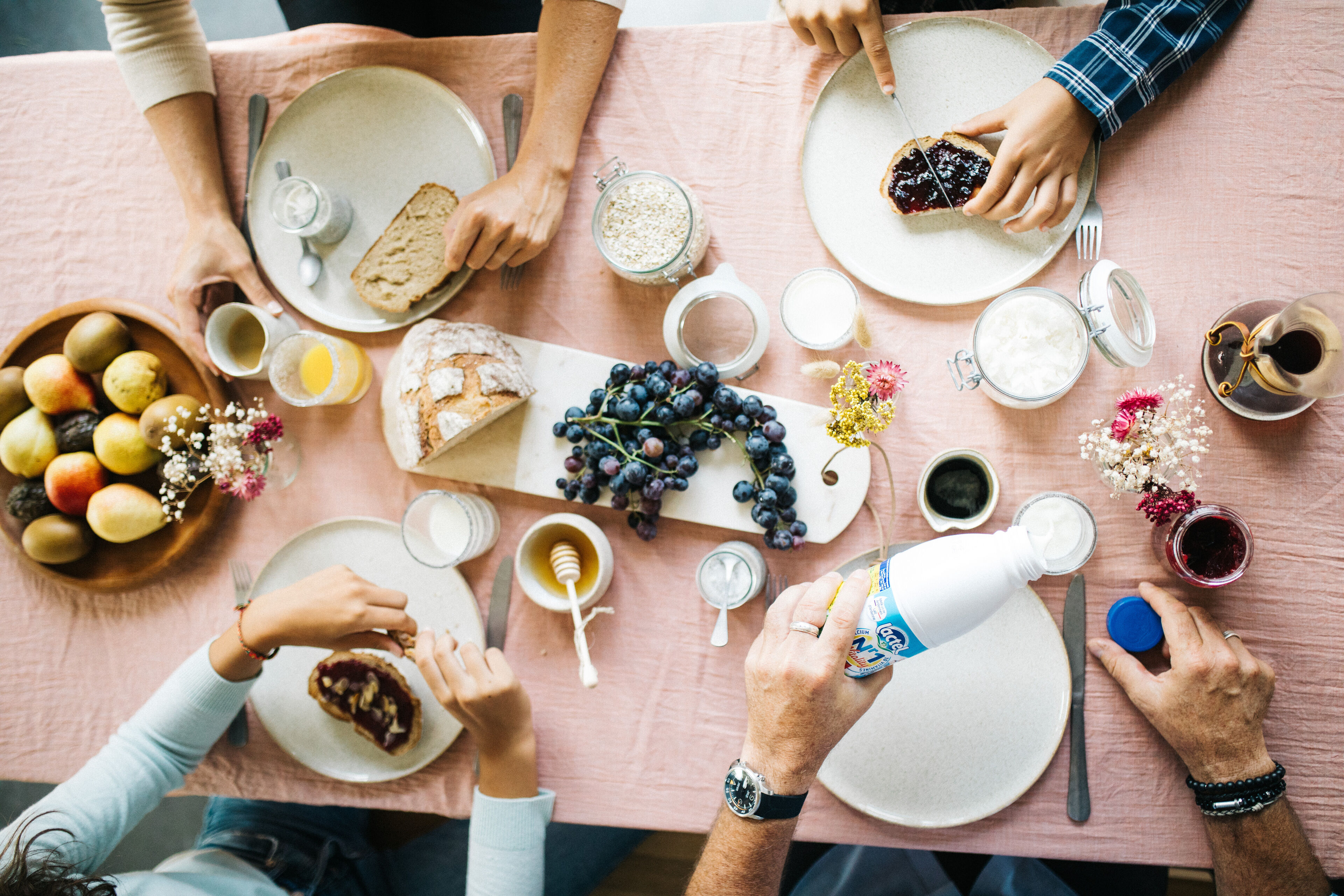 Ontbijttafel