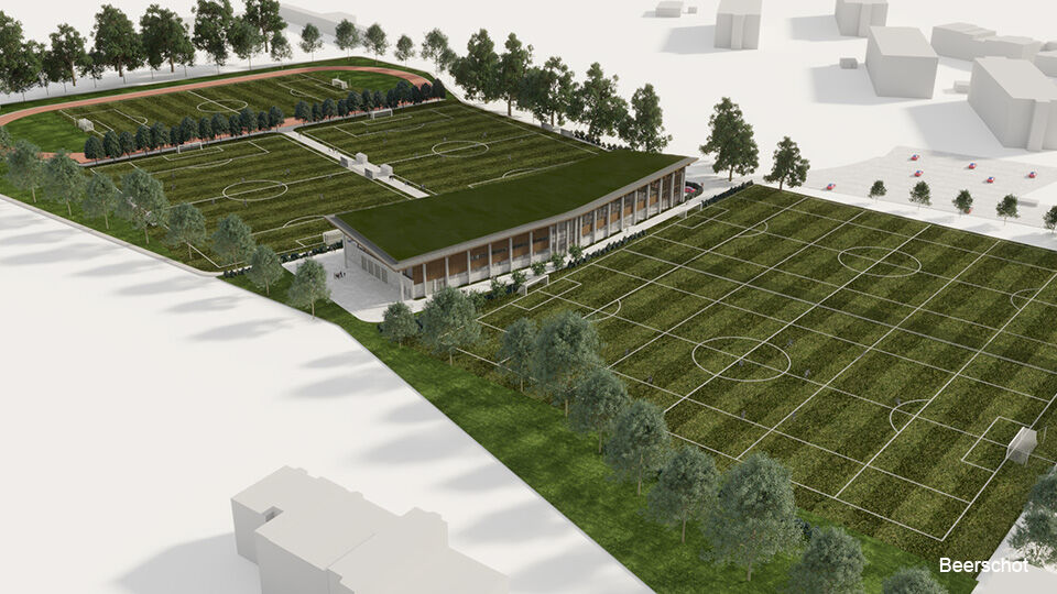 Beerschot is going to build a new training complex worth 7 million euros |  Jupiler Pro League