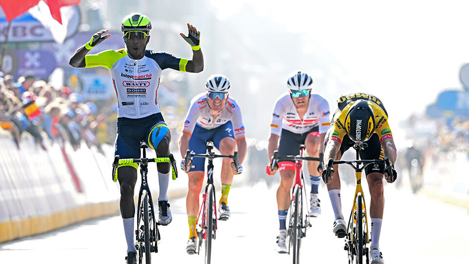 Storia della bicicletta!  Il nuovo arrivato Biniam Girmay è il primo vincitore africano di Gent-Wevelgem |  Gand – Wevilgem 2022