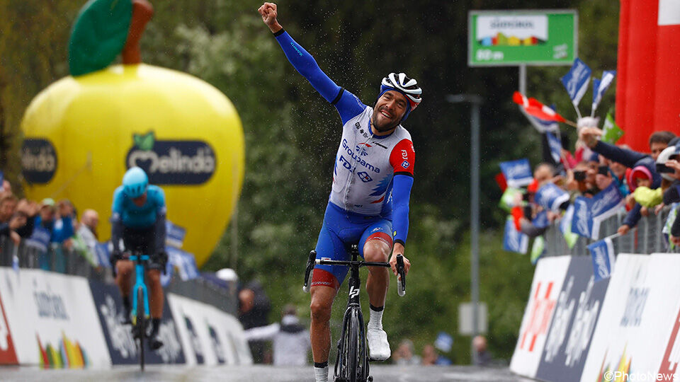 What willpower: Pinot gets his gram in Tour of the Alps the day after disappointment |  cycling