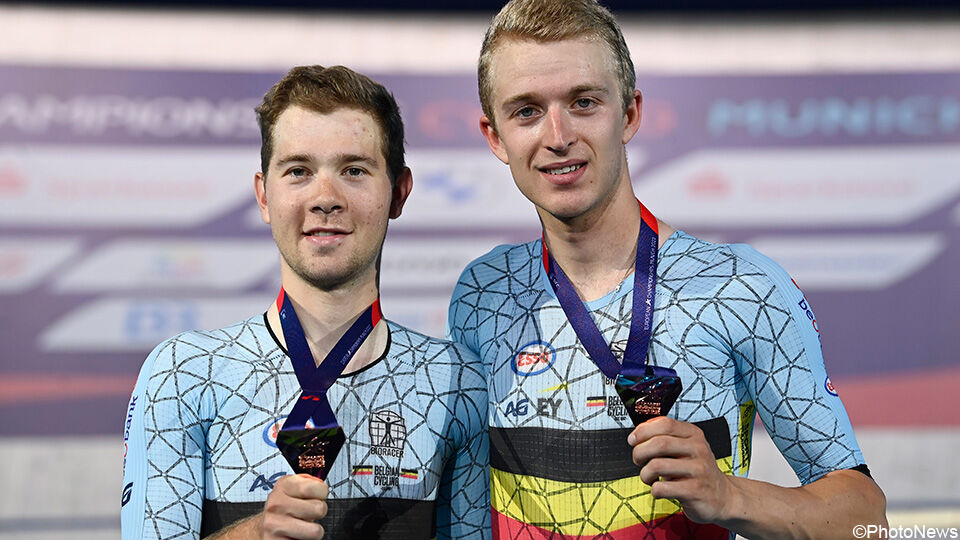Гис / Ван Ден Босше завоевали бронзу в командном спринте, Бельгия завершила чемпионат Европы на треке с 5 медалями |  Чемпионат Европы