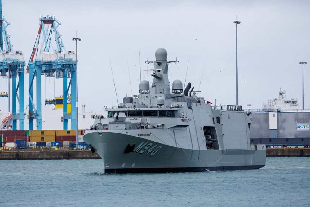 Investigation underway following incident with Belgian Navy's new