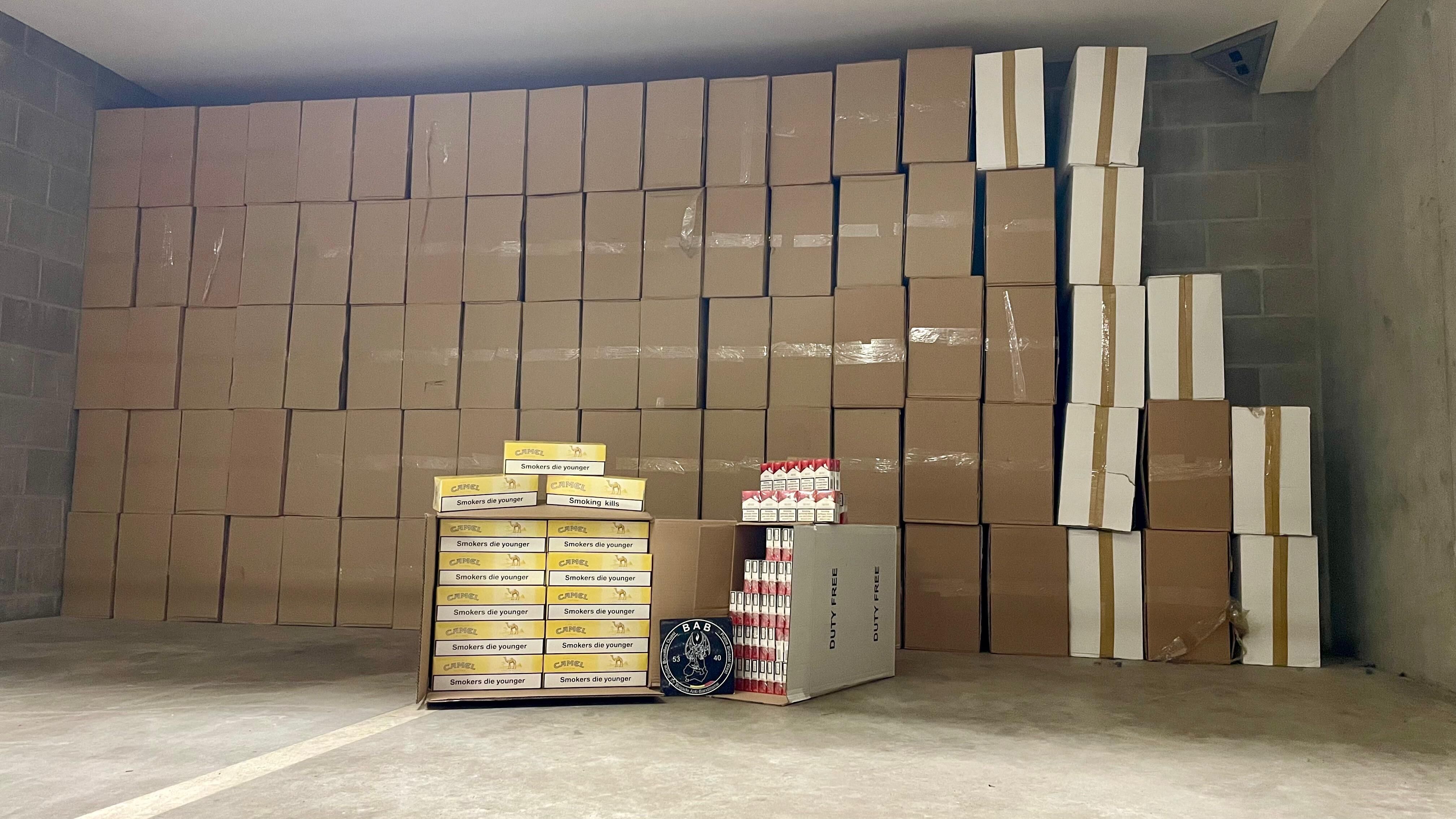 brussels airport duty free cigarettes Brussels police seize 920,000 counterfeit cigarettes and 28,000 euro in  cash