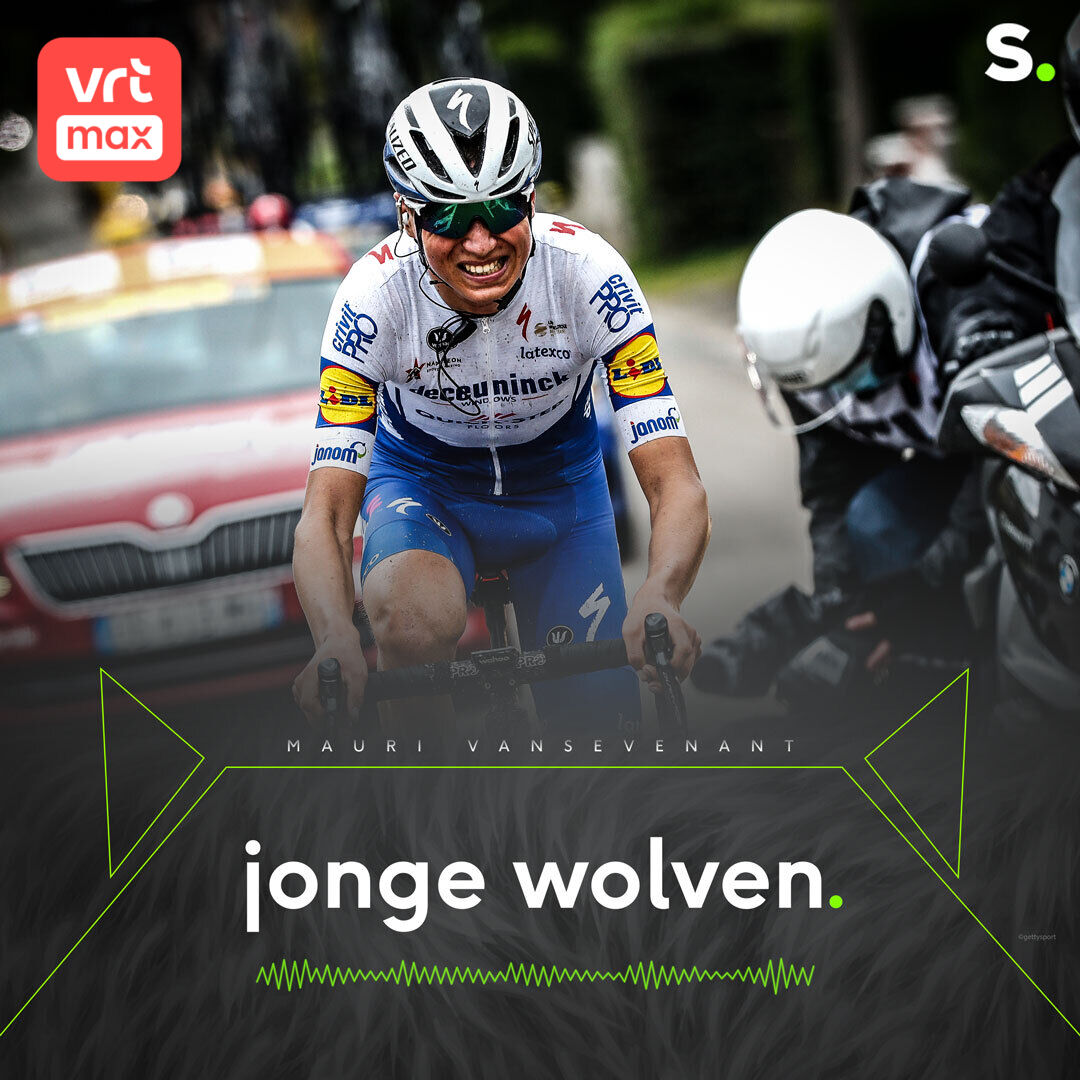 Mauri Vansevenant in Sporza Koers: "Ik zou graag luxeknecht van Remco Evenepoel zijn" episode artwork