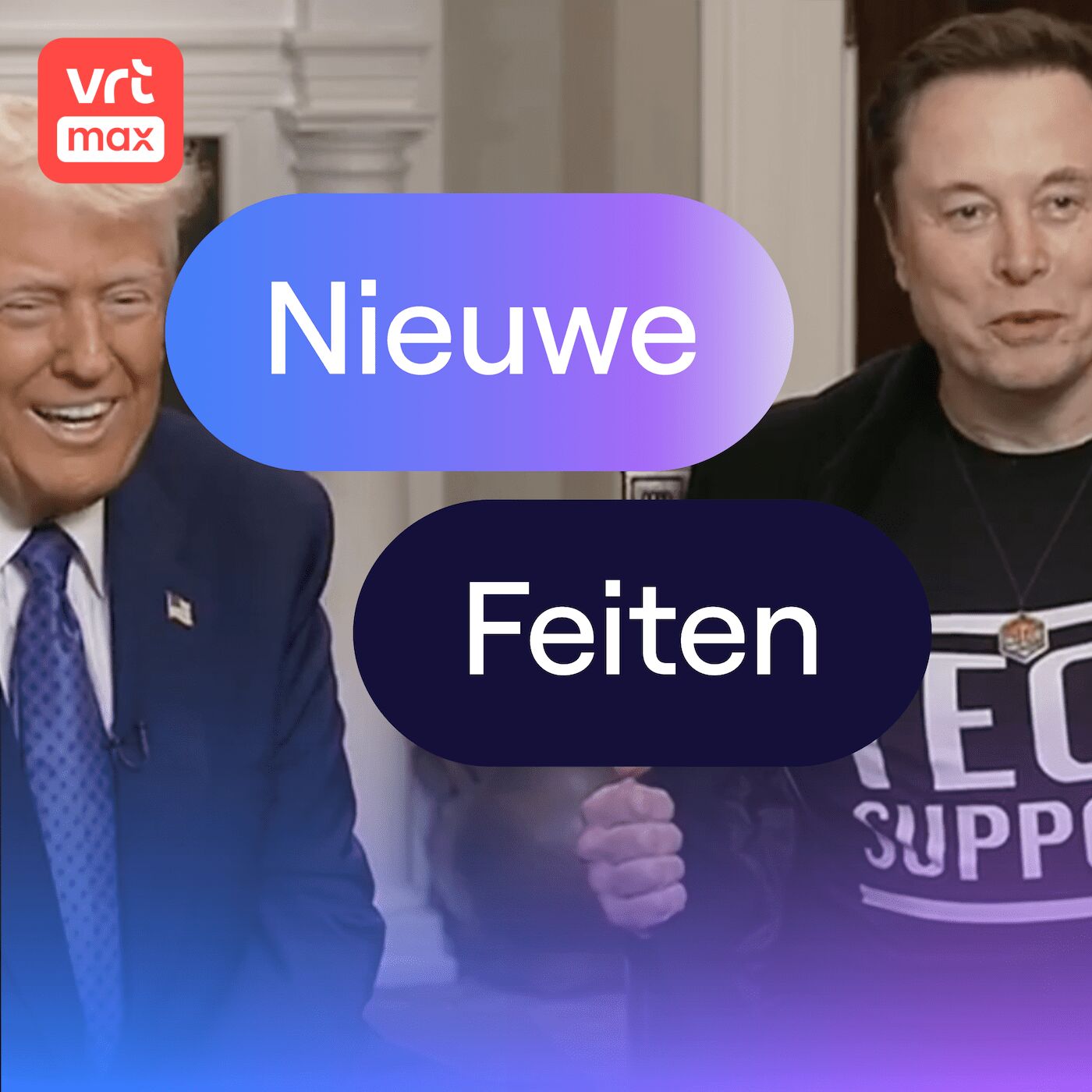 Trump en Musk geven interview om zorgen over hun bromance weg te nemen