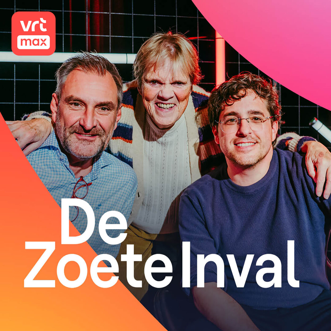 Met Margriet Hermans, Jelle De Beule en Peter Van De Velde
