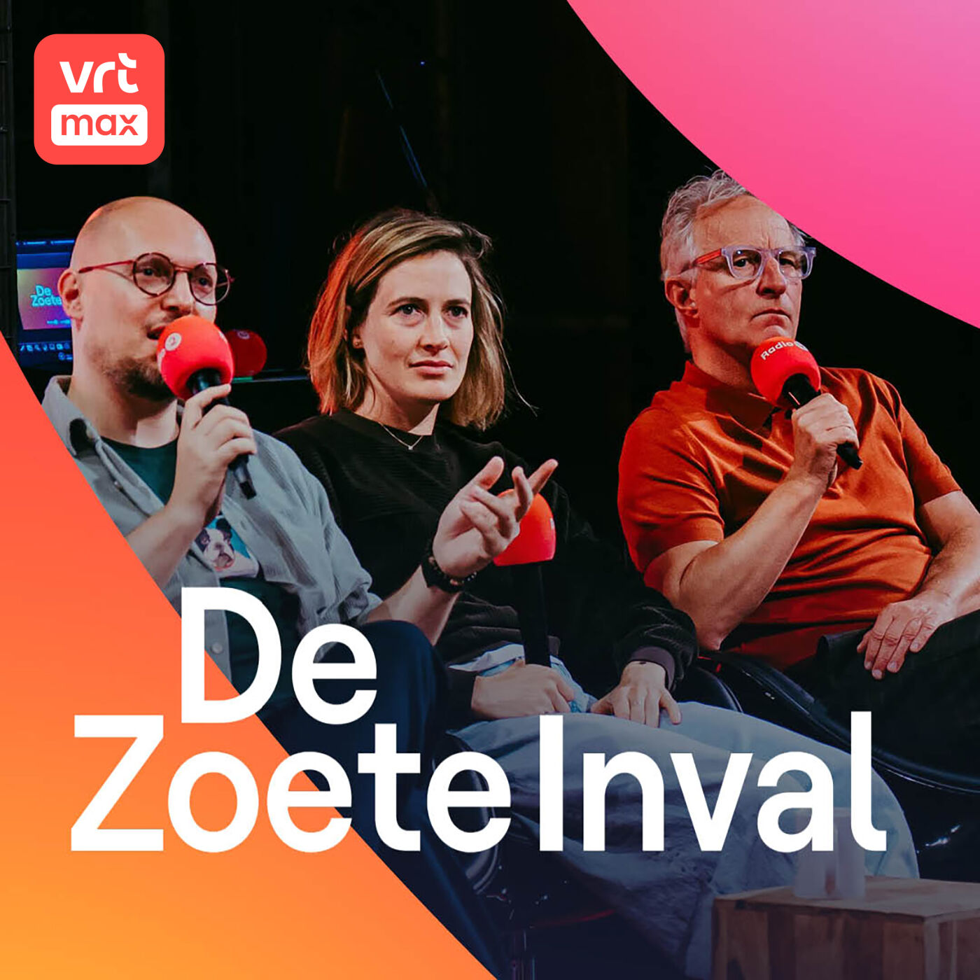 Met Warre Borgmans, Imke Courtois en Bart Appeltans