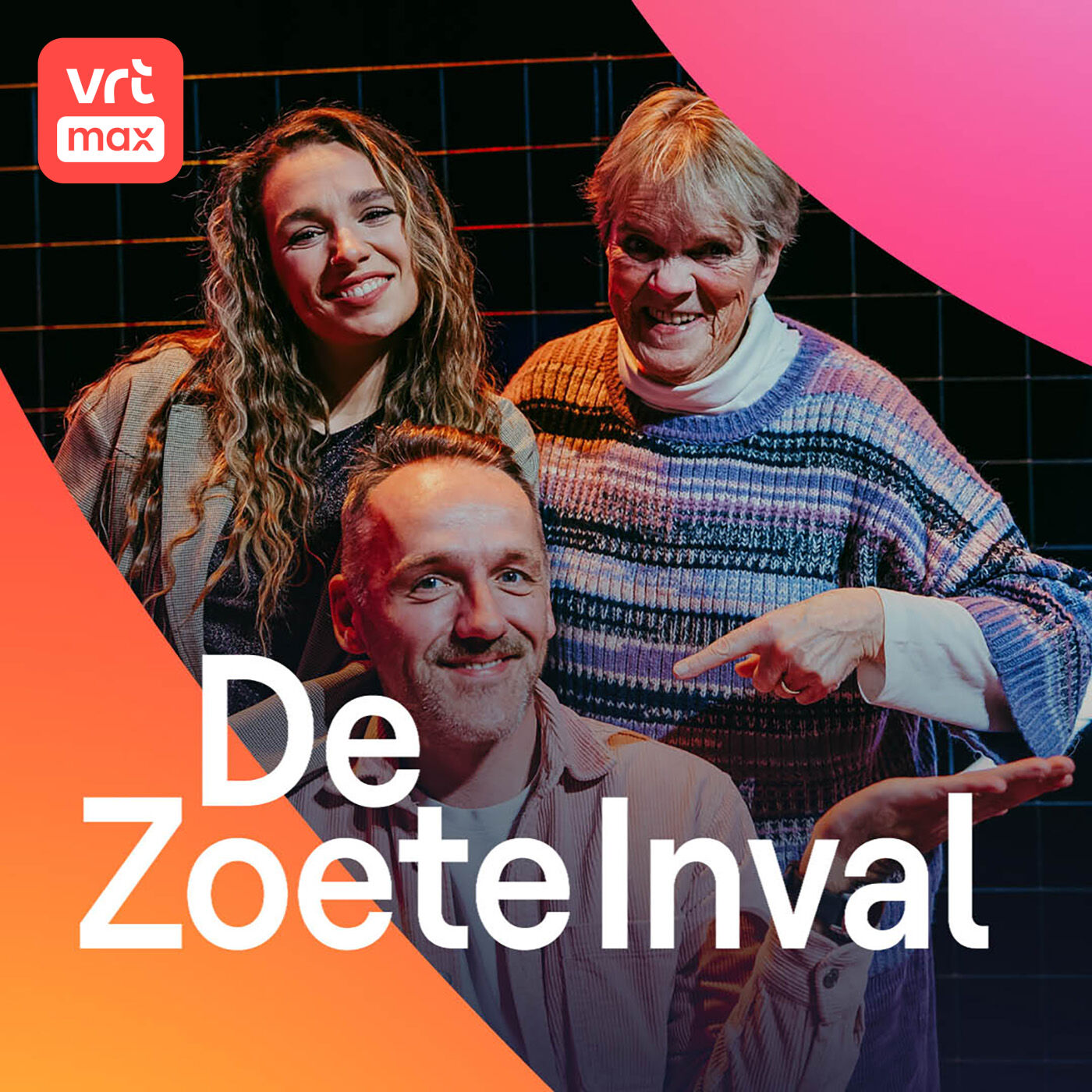 Met Margriet Hermans, Xavier Taveirne en Leez