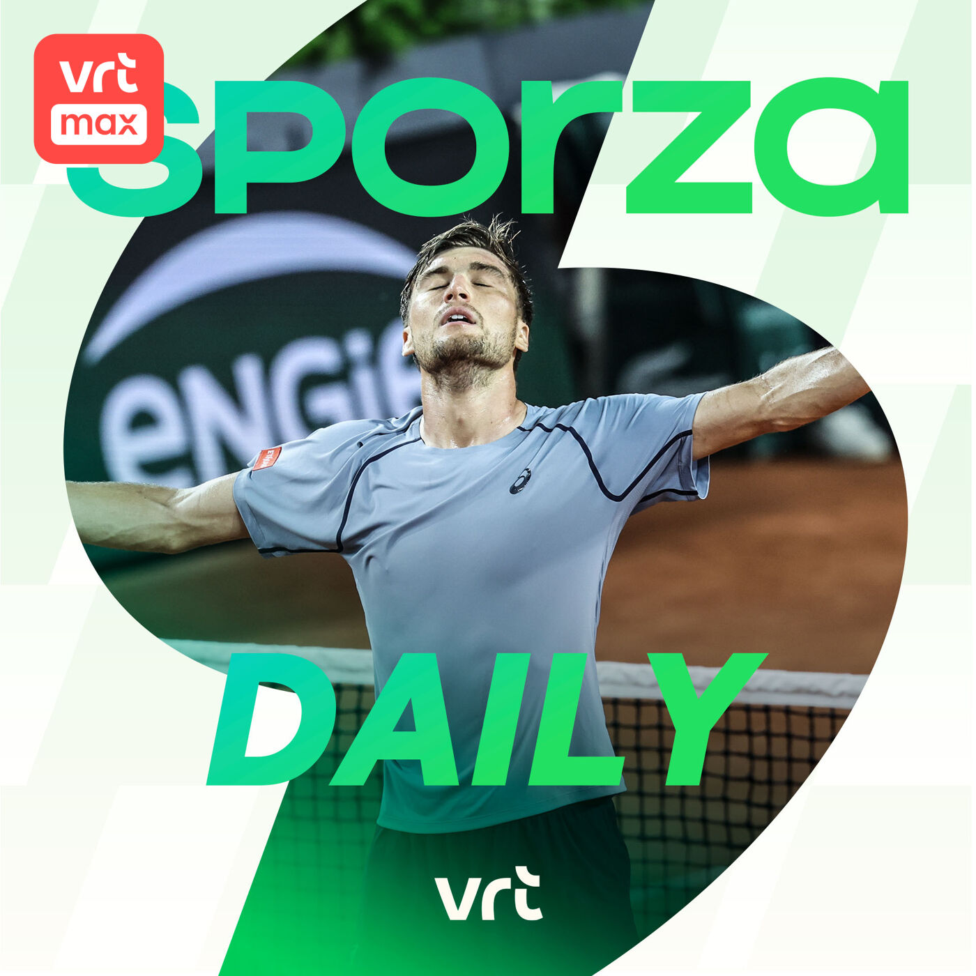 Stunt van “onzekere” Raphaël Collignon op Roland Garros, Arsenal-PSG in CL-finale en Zulte Waregem debuteert in Belgische bekerfinale episode artwork