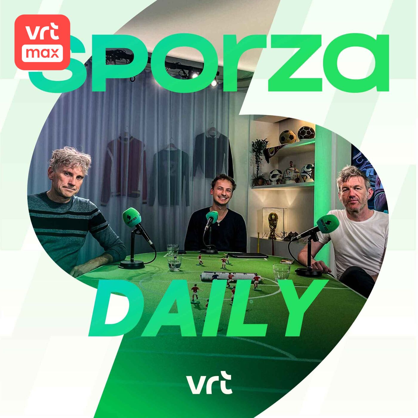Peter en Filip noemen hun WK-favorieten in Sporza Daily+ episode artwork