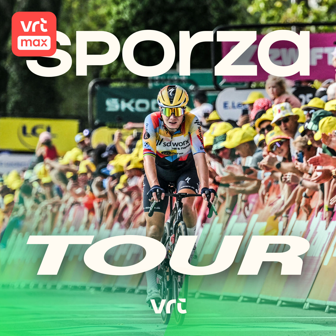 Sporza Tour Femmes #3: "Kopecky viel aan op een moment dat we dachten dat ze naar niemandsland reed" episode artwork