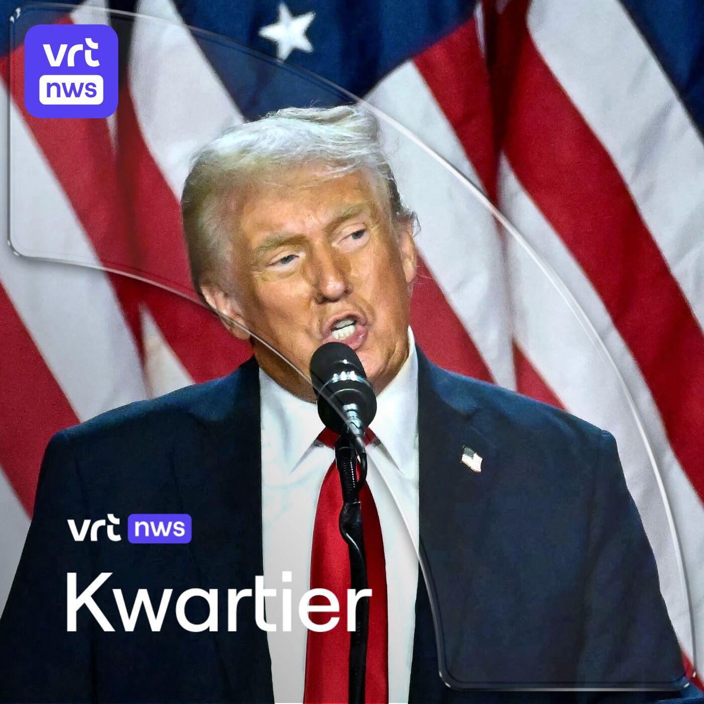 Het kwartier goes USA: de analyse, de reacties en de gevolgen - podcast episode cover