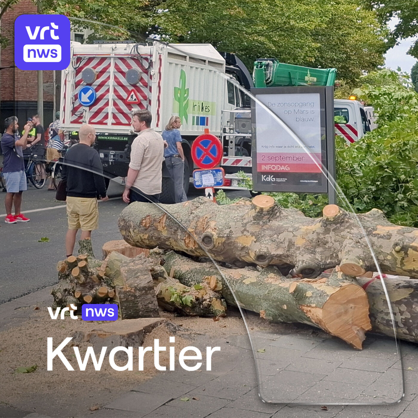 Buren boos over bomenkap, vliegtuig versus trein, en red de dorpskern! Of niet?